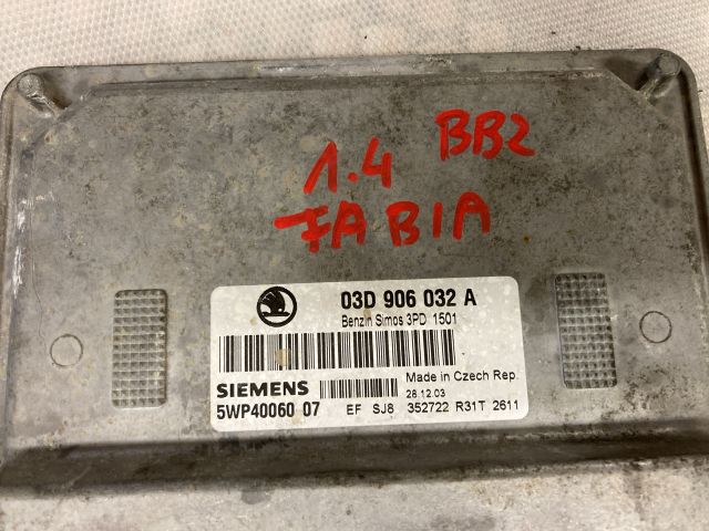 bontott SKODA FABIA I Motorvezérlő