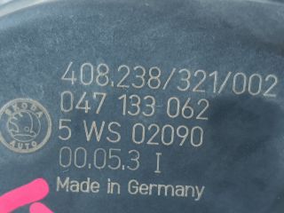 bontott SKODA FABIA I Fojtószelep (Elektromos)