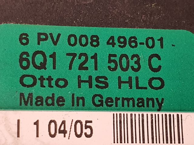 bontott SKODA FABIA I Gázpedál (Elektromos)