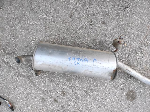 bontott SKODA FABIA I Hátsó Kipufogó Dob