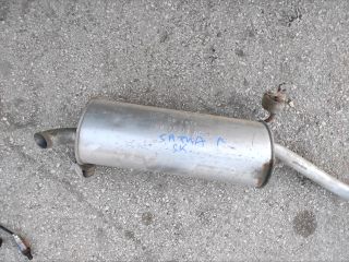 bontott SKODA FABIA I Hátsó Kipufogó Dob