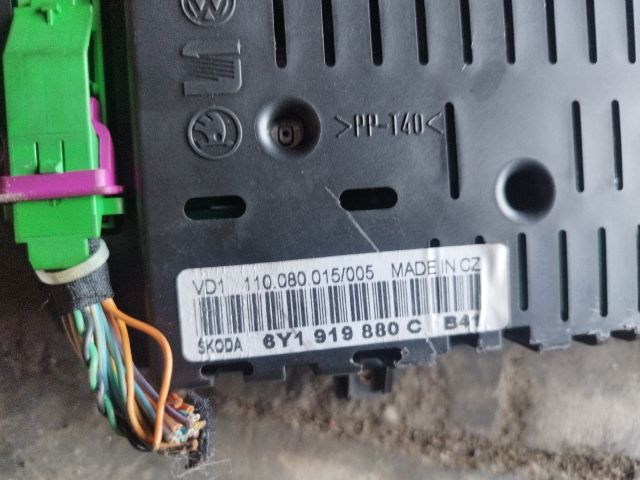 bontott SKODA FABIA I Kilométeróra