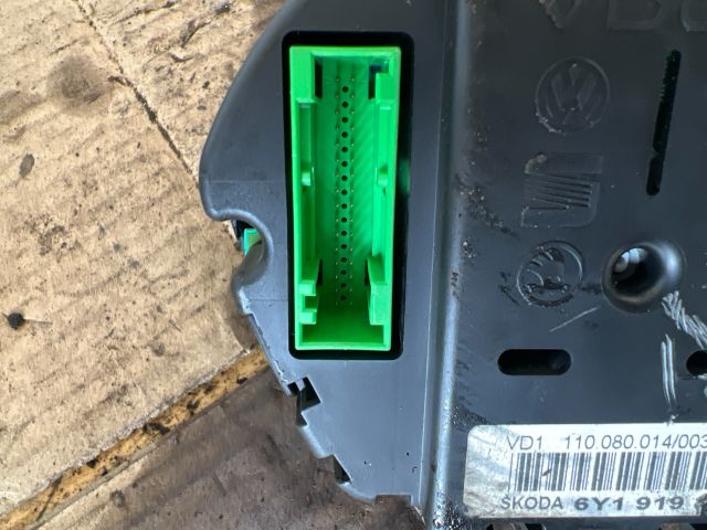 bontott SKODA FABIA I Kilométeróra