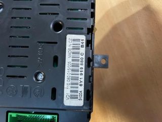 bontott SKODA FABIA I Kilométeróra