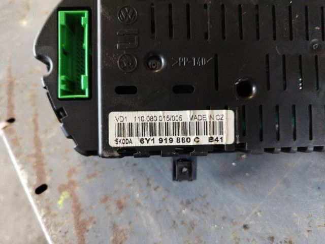 bontott SKODA FABIA I Kilométeróra