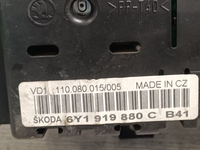 bontott SKODA FABIA I Kilométeróra