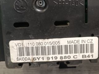 bontott SKODA FABIA I Kilométeróra