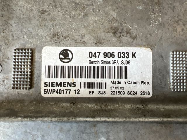 bontott SKODA FABIA I Motorvezérlő