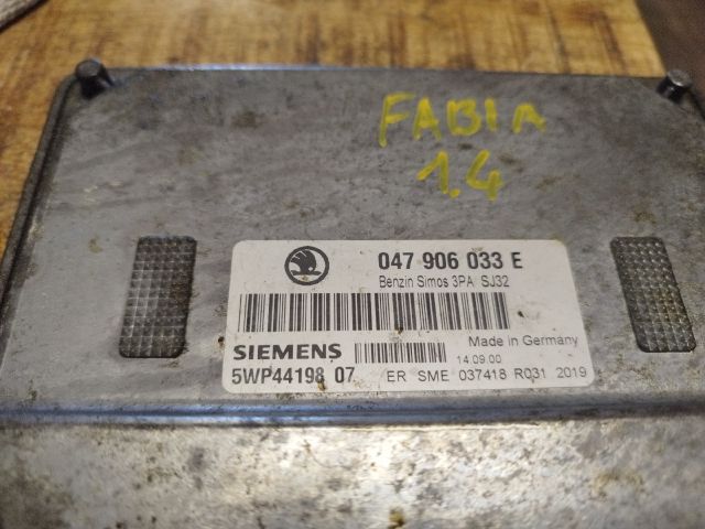 bontott SKODA FABIA I Motorvezérlő