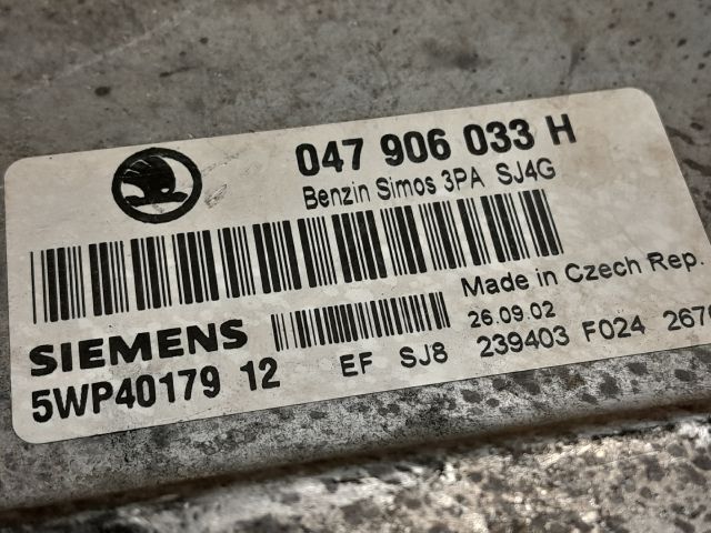 bontott SKODA FABIA I Motorvezérlő