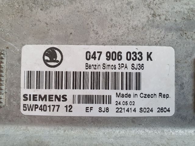 bontott SKODA FABIA I Motorvezérlő