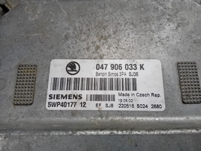 bontott SKODA FABIA I Motorvezérlő