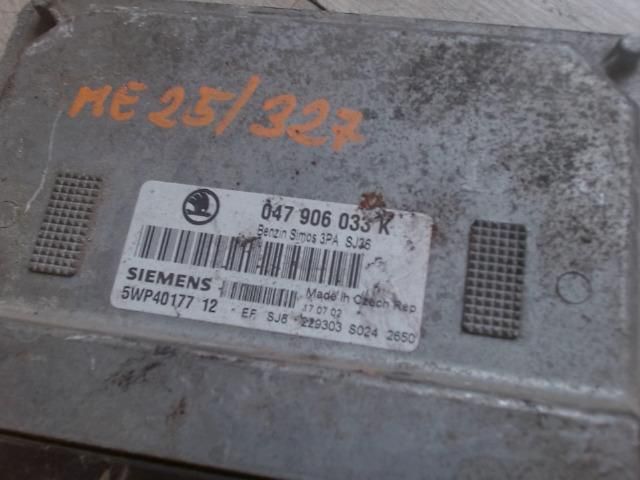 bontott SKODA FABIA I Motorvezérlő