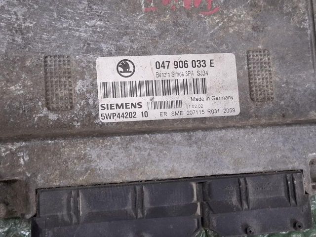 bontott SKODA FABIA I Motorvezérlő