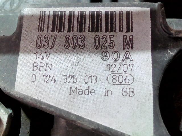 bontott SKODA FABIA I Generátor