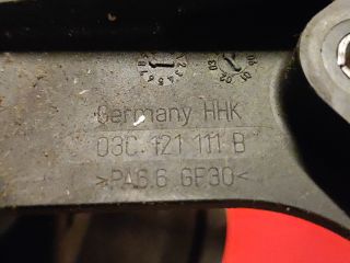 bontott SKODA FABIA I Termosztátház Csővel