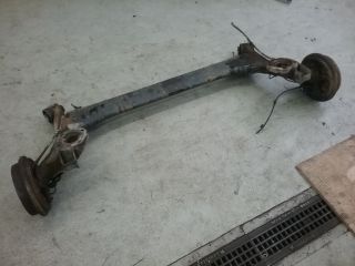 bontott SKODA FABIA I Hátsó Híd (Dobfékes)