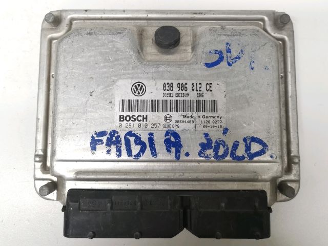 bontott SKODA FABIA I Motorvezérlő
