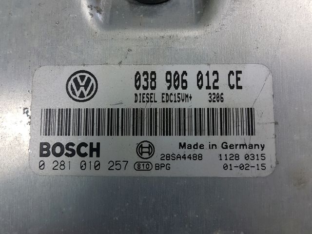 bontott SKODA FABIA I Motorvezérlő