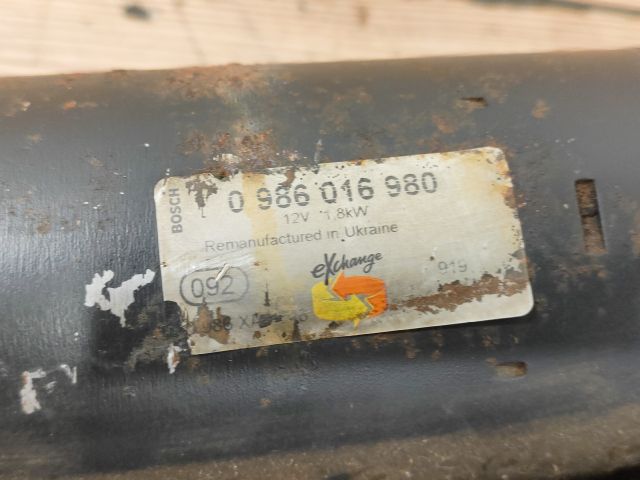 bontott SKODA FABIA I Önindító