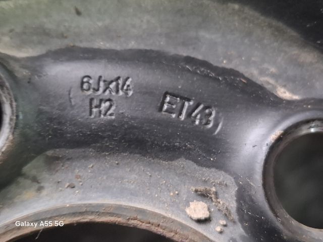 bontott SKODA FABIA I Acélfelni (1 db)