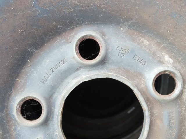 bontott SKODA FABIA I Acélfelni (1 db)