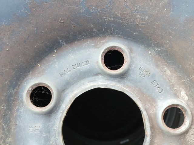 bontott SKODA FABIA I Acélfelni (1 db)