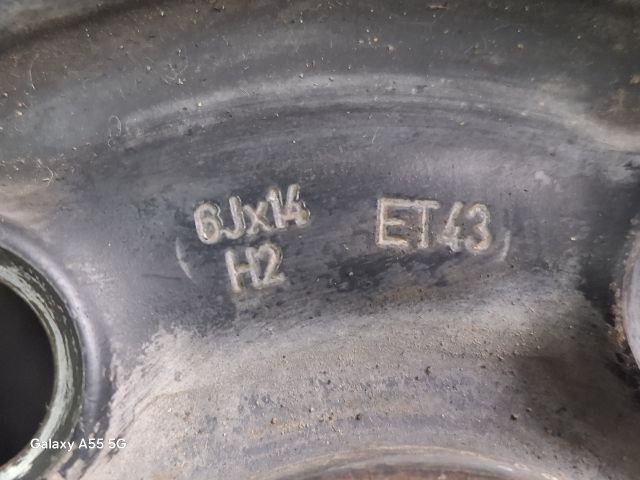 bontott SKODA FABIA I Acélfelni (1 db)