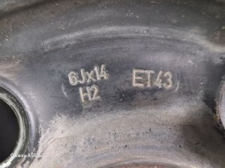 bontott SKODA FABIA I Acélfelni (1 db)