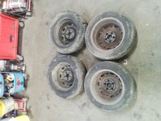 bontott SKODA FABIA I Acélfelni Szett Gumival