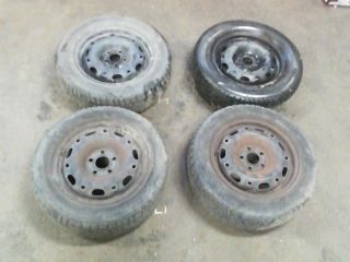 bontott SKODA FABIA I Acélfelni Szett Gumival