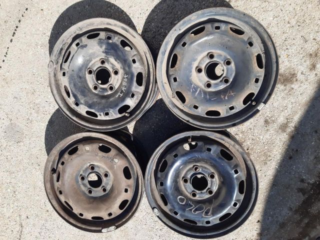 bontott SKODA FABIA I Acélfelni Szett Gumival