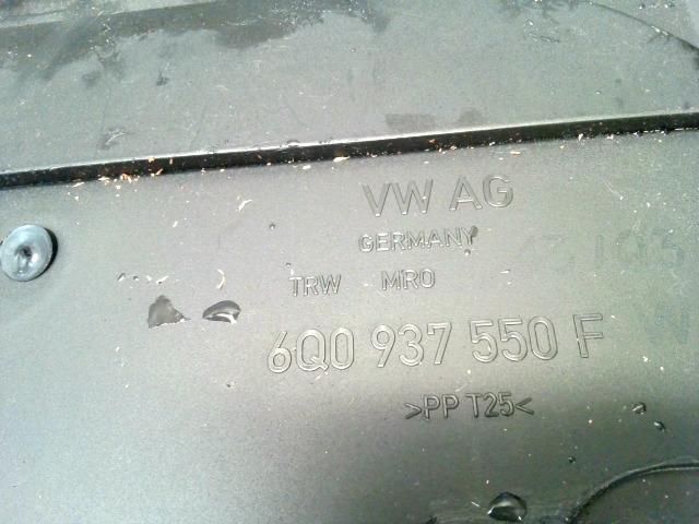 bontott SKODA FABIA I Akkumulátor Védő Lemez