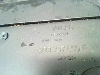 bontott SKODA FABIA I Akkumulátor Védő Lemez