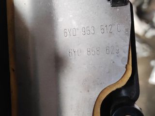 bontott SKODA FABIA I Alsó Kormányoszlop Burkolat