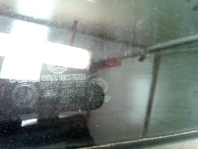 bontott SKODA FABIA I Bal C Oszlop Oldalablak Üveg