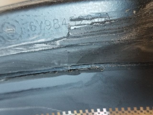 bontott SKODA FABIA I Bal C Oszlop Oldalablak Üveg