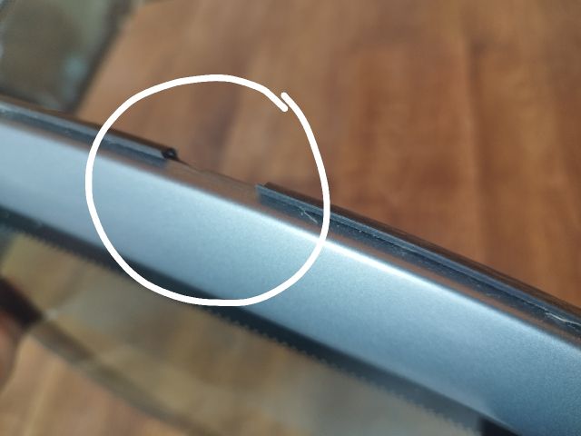 bontott SKODA FABIA I Bal C Oszlop Oldalablak Üveg