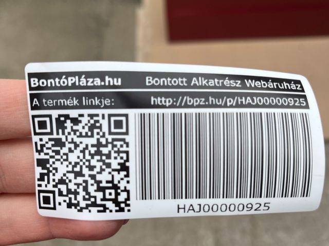 bontott SKODA FABIA I Bal első Ajtó (Üres lemez)