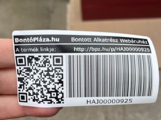 bontott SKODA FABIA I Bal első Ajtó (Üres lemez)