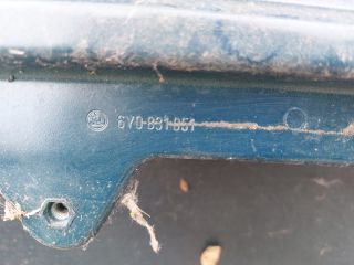 bontott SKODA FABIA I Bal első Ajtó (Üres lemez)