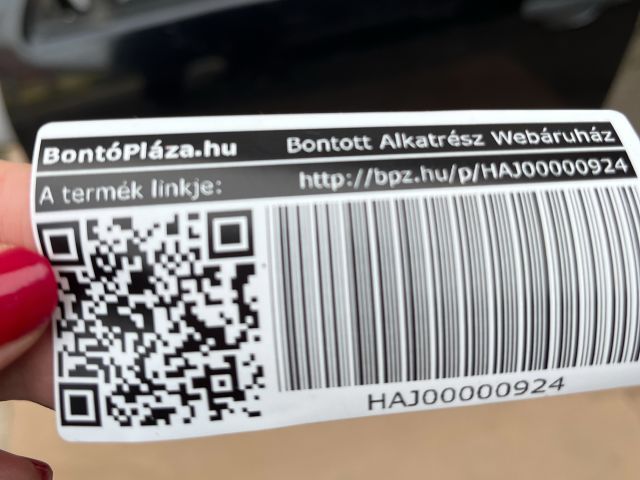 bontott SKODA FABIA I Bal első Ajtó (Üres lemez)