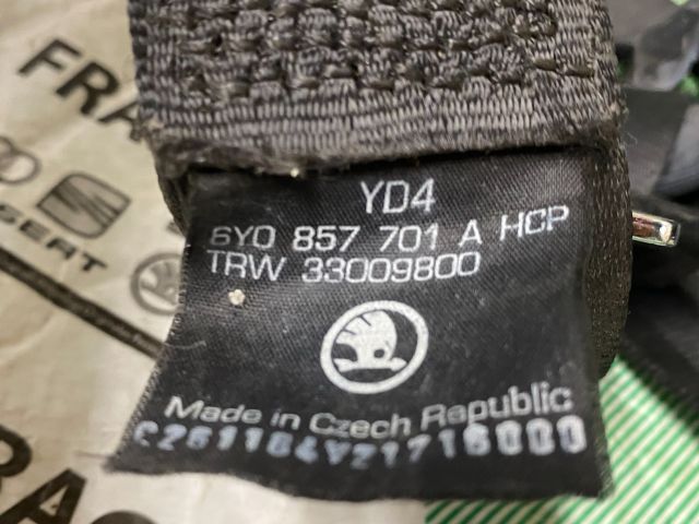 bontott SKODA FABIA I Bal első Biztonsági Öv