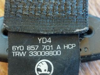 bontott SKODA FABIA I Bal első Biztonsági Öv