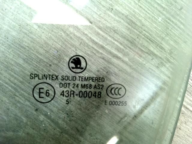 bontott SKODA FABIA I Bal hátsó Ablak