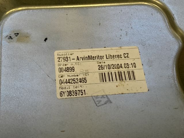 bontott SKODA FABIA I Bal hátsó Ablakemelő Szerkezet (Mechanikus)