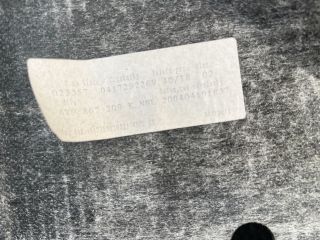 bontott SKODA FABIA I Bal hátsó Ajtó Kárpit