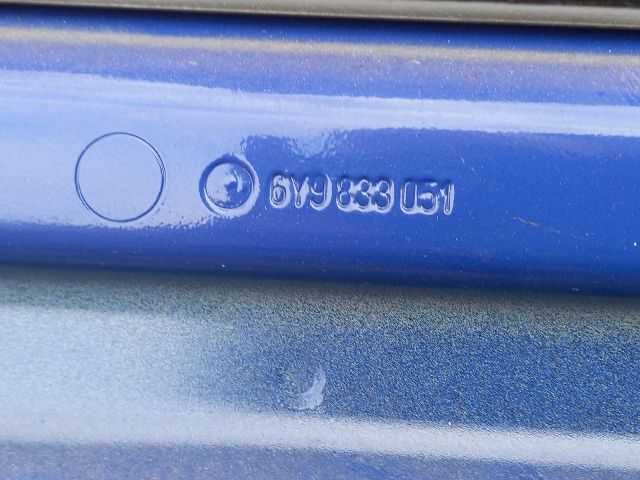 bontott SKODA FABIA I Bal hátsó Ajtó (Üres lemez)