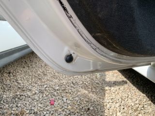 bontott SKODA FABIA I Bal hátsó Ajtó (Üres lemez)