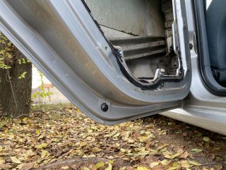 bontott SKODA FABIA I Bal hátsó Ajtó (Üres lemez)